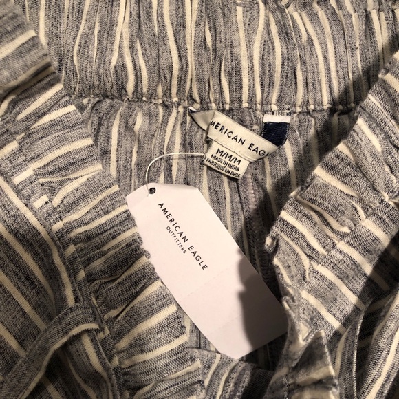 AE high waisted paperbag tapered pant with belt - Picture 3 of 3